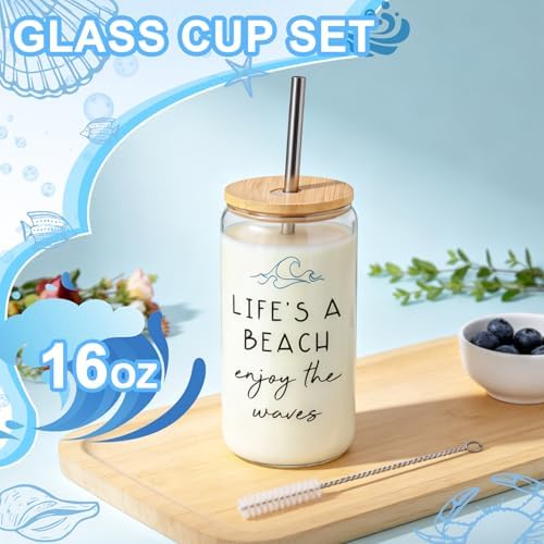 Blue Birthday Gifts for Women Teen Girls, Ocean Beach Themed Spa Gifts - Image 7