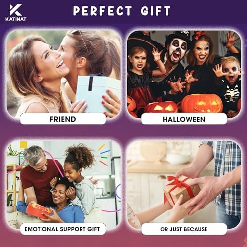 Boo Basket Stuffers for Women, Positive Boo Jar- 60 Funny Positive Affirmation Cards, Cute Spooky Halloween Gifts for Daughter Son Coworkers Friends Halloween Decoration Desk Office Party Favor - Image 5
