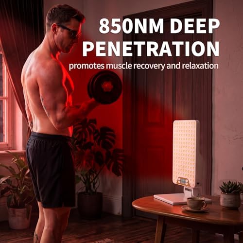 red Light Therapy Panel 630nm 660nm 850nm Combined Wavelengths - Image 5