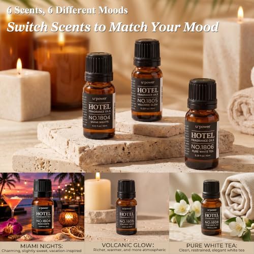URPOWER Hotel Collection Diffuser Oil Essential Oils for Diffusers for Home - Image 3