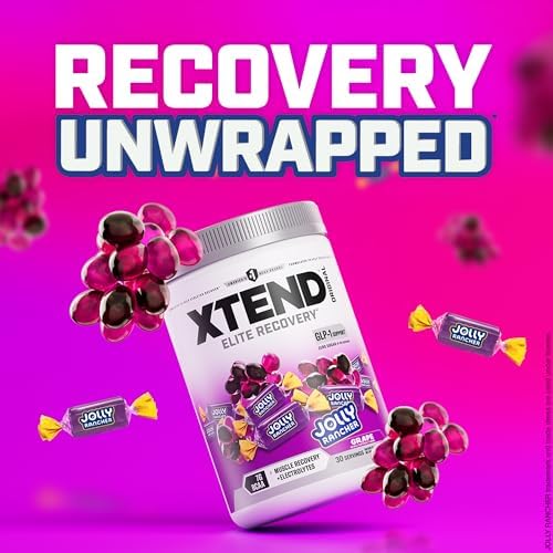 Xtend Original BCAA Powder with Zero Sugar, Jolly Rancher Grape, 30 Serv - Image 5