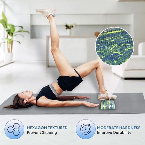 Yes4All EVA Firm Foam Roller for Stretching, Half Yoga Back Roller for Muscle Massage for Pilates, Yoga, Balance & Core Exercises - 12/36 inches - Image 4