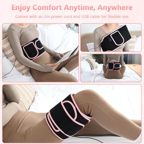Adjustable Red Light Therapy Belt, 105 3-in-1 LEDs, 660nm&850nm Waist Wrap - Image 2