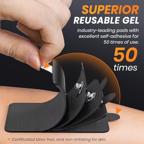 AVCOO 3-in-1 TENS Unit Muscle Stimulator for Pain Relief, 24 Modes, EVA Bag - Image 7