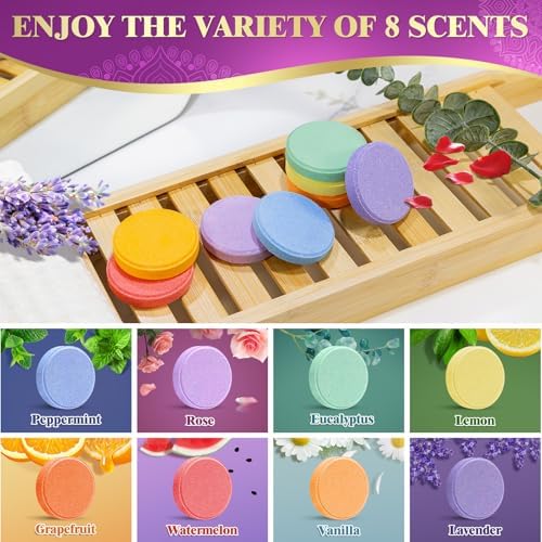 Qivatex Shower Steamers Aromatherapy, SPA Relaxation Shower Bombs for Women - Image 3