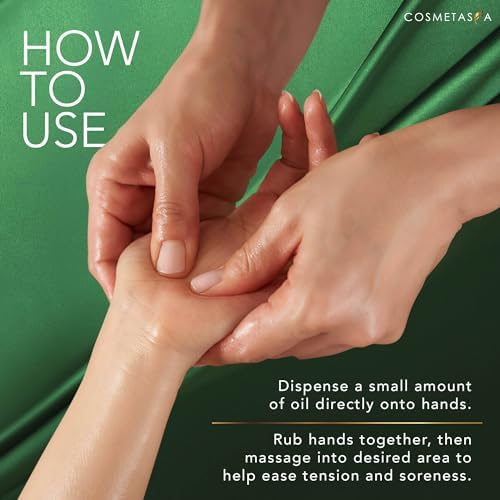 Cosmetasa Sore Muscle Massage Oil - 8.8 oz, Soothes Muscle and Joint with Arnica Extract, Peppermint, Chamomile, and Lavender Oil (8.8 oz, Sore Muscle) - Image 5