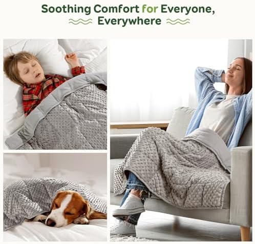 Sivio Weighted Blanket for Sleeping, 3lbs, 36 x 48 inches - Image 5