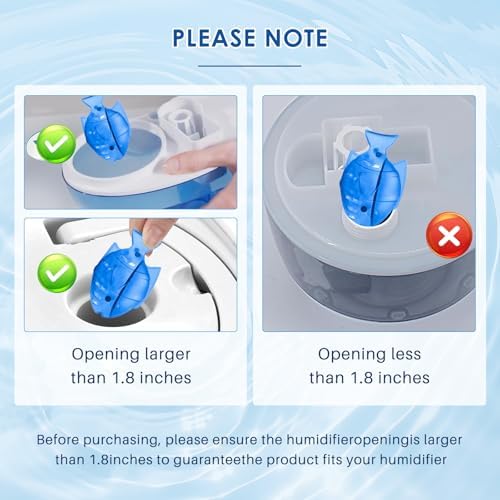 12 Pack Humidifier Cleaning Fish, Humidifier Cleaner for Most Humidifiers - Image 5