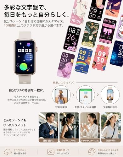 Fitness Watches for Women, LYNN2 Fitness Tracker with Heart Rate Monitor Blood Oxygen/Sleep Tracker Pedometer, Slim Step Tracker Watch for iOS/Android Phones Waterproof (Milky White) - Image 6