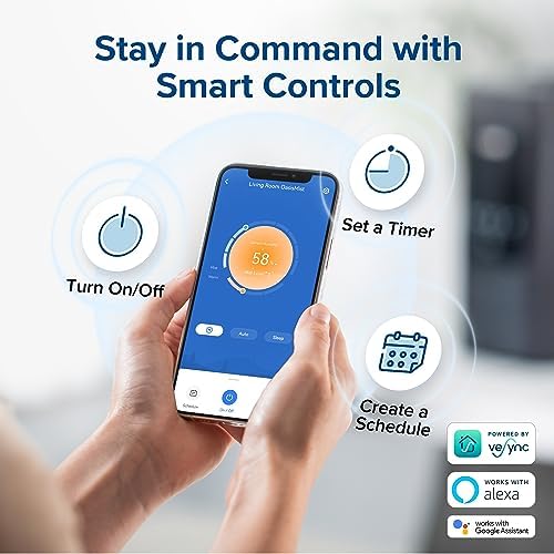 Levoit 6L Smart Warm and Cool Mist Humidifiers for Home Bedroom, 60H - Image 6