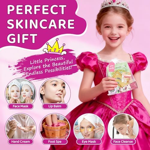 28Pcs spa birthday party supplies,4 Set Spa Party Favors kit with Facial Masks Eye Patches Hand Cream Lip Balm Foot Bath Bombs,Ideal Gift for Sleepovers & Birthdays,Safe for All Skin Types - Image 4