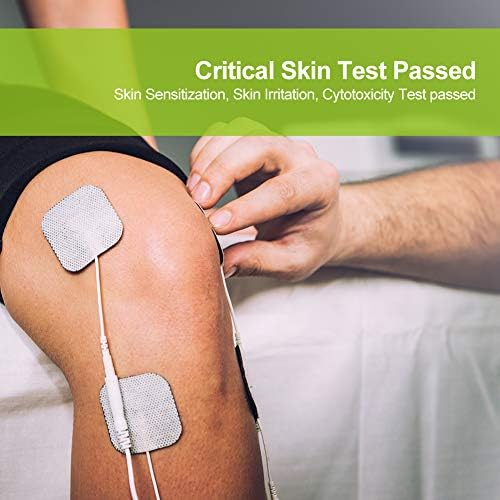 AUVON TENS Unit Pads Electrode Patches 20 Pcs, Upgraded Self-Stick, 2"x2" - Image 3