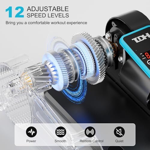 TDH Under Desk Elliptical Machine Leg Exerciser Electric - Image 2
