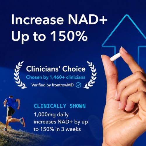 TRU NIAGEN NAD+ Supplement, Nicotinamide Riboside 1000mg, 30 Daily Servings - Image 2