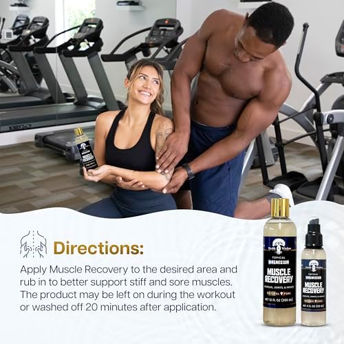 Health and Wisdom Magnesium Muscle Recovery - Topical Muscle and Joint Support - Improve Recovery, Relaxation and Soreness - Enhanced Absorption - 4 fl oz - Image 4