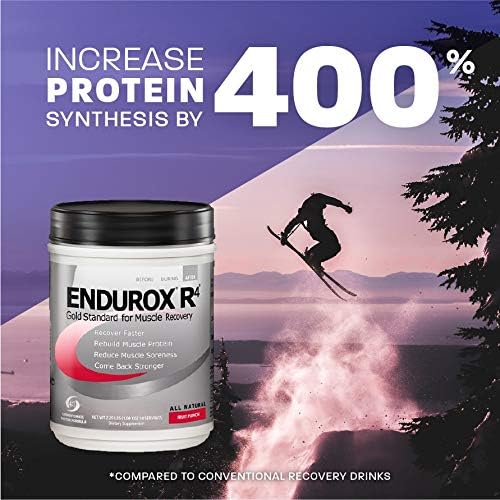 Endurox R4 by PacificHealh - All Natural Post Workout Recovery Drink Mix with Protein + Carbs & Electrolytes - for Faster Recovery, Reduced Soreness & Muscle Rebuilding - 14 Servings (Lemon Lime) - Image 5