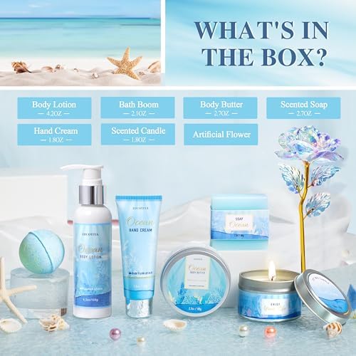 Gifts for Women, Ocean Scented Spa Gift for Women - Image 6