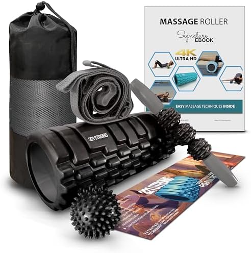 321 STRONG 5-in-1 Massage Set, Complete Mobility Kit for Workout Recovery by 321STRONG
