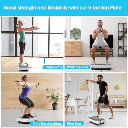 SoftGym Vibration Plate Exercise Machine for Lymphatic Drainage & Fitness - Image 6