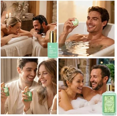 Gifts for Women & Men, 32 Pcs Tea Tree Self-Care Spa Gift Basket for Women - Image 4