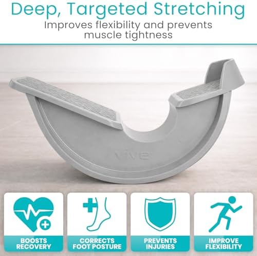 Vive Foot Rocker - Calf Stretcher for Achilles Tendinitis, Heel, Feet, Shin - Image 3