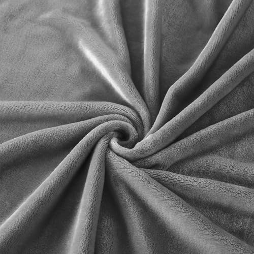 TASTHROW Lightgrey Throw Blanket 60x80 Inches - Image 5