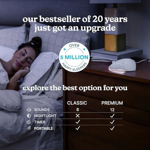 Homedics Sleep Better Portable Sound Machine, Night-Light, Soothing Sounds - Image 5