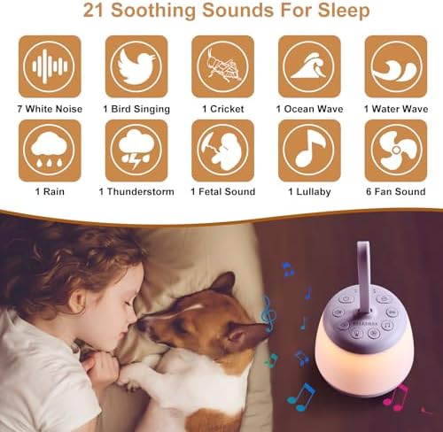 Upgraded White Noise Sound Sleep Machine - Image 2