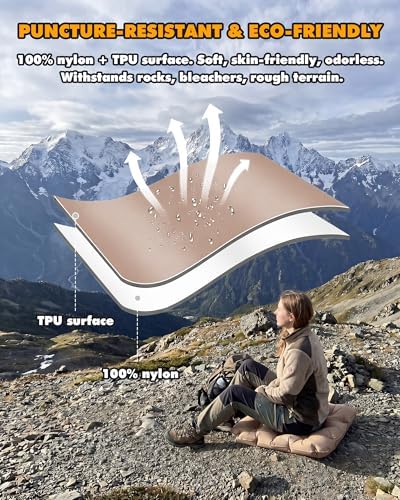 Inflatable Seat Cushion & Lumbar Support Lightweight TPU Non-Slip - Image 4
