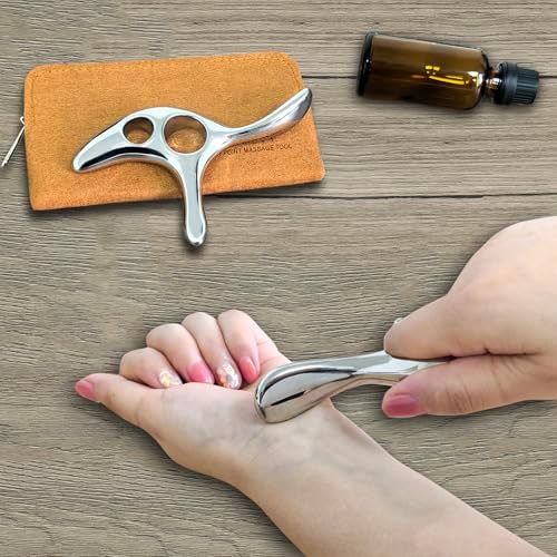 BYYDDIY Gua Sha Trigger Point Massage Tool -Thumb Protector,Deep Tissue Massage,Muscle Scraper Tool (T) - Image 3