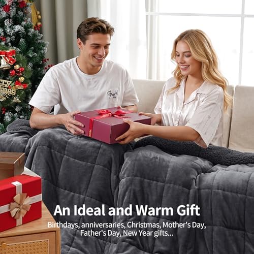 Uttermara Weighted Blankets for Adults King Size, 15lbs 80x87 inches - Image 5