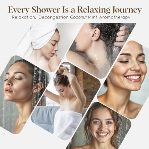 SWCANDY Coconut & Mint Shower Steamers 8 Pack, Home Spa Self Care - Image 5