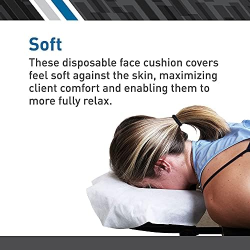 BodyMed Disposable Face Cradle Covers - 12 Pack of 100 Sheets - Medical-Grade, Ultra Soft, Luxurious, Non-Sticking Massage Face Covers/Headrest Covers for Massage Tables & Massage Chairs - Image 6