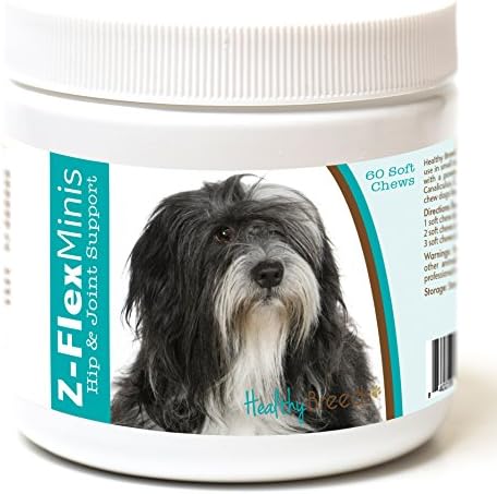 Healthy Breeds Lhasa Apso Z-Flex Minis Hip and Joint Support Soft Chews 60 Count by HealthyBreeds