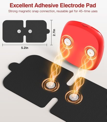 3-in-1 Portable Wireless EMS & Tens Unit Muscle Stimulator for Pain Relief - Image 4