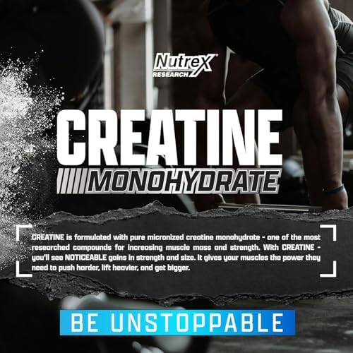 Nutrex Research Ultra Pure Creatine Monohydrate Powder Unflavored | 5G Micronized Creatine Powder for Muscle Gain, Strength, Endurance and Recovery, 80 Servings - Image 5