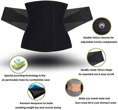 Moolida Waist Trainer Belt for Women Waist Trimmer Workout Fitness - Image 5