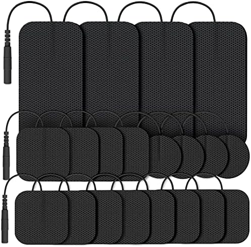 AUVON TENS Unit Replacement Pads Combination Set, Latex-Free, 20 Pcs by AUVON