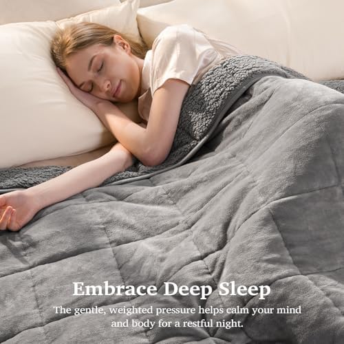 Sivio Weighted Blanket for Adult, Queen Size 15 lbs 60 x 80 Inches - Image 2