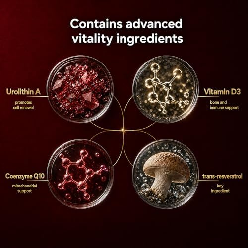 Urolithin A Complex Supplement Softgels, 120 Count - Image 3