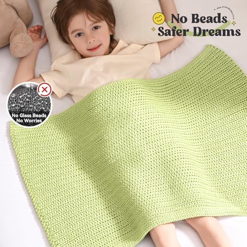 Guohaoi Knitted Weighted Blanket for Adults, 20"x30" 2lbs Full/Queen Size - Image 3