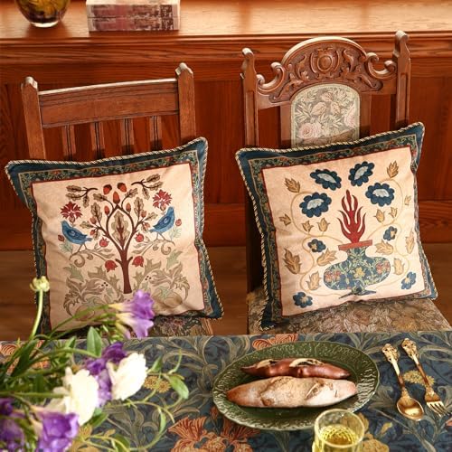 patdrea Designer Velvet Throw Pillow Cover,Set of 2,18"x18"-HerbertB - Image 6