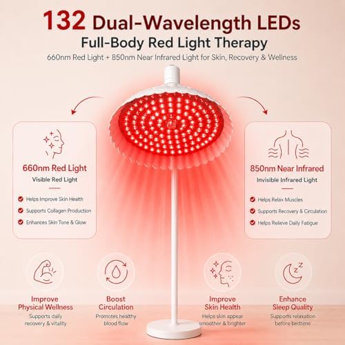Red Light Therapy for Body Face,Infrared Light Therapy Lamp - Image 2