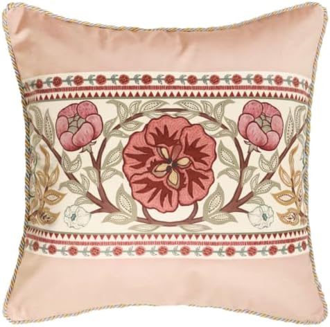 patdrea Designer Vintage Velvet Throw Pillow Cover,18"x18"-Kulom C by patdrea
