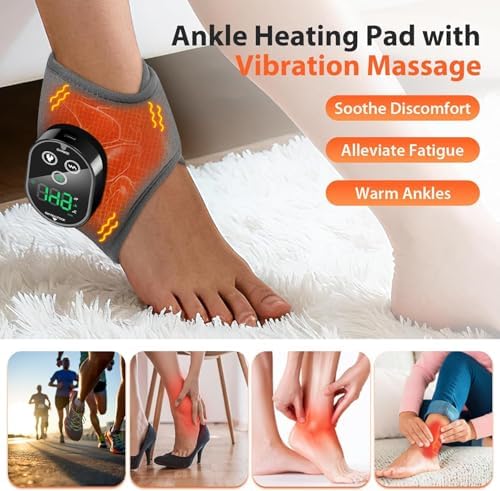 Ankle Massager with Heat for Neuropathy Plantar Fasciitis Pain Relief - Image 2