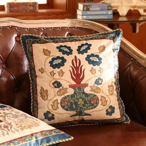 patdrea Designer Velvet Throw Pillow Cover,Set of 2,18"x18"-HerbertA - Image 2