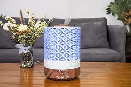 BlueHills 2500 ML Premium XL Essential Oil Diffuser Décor Cover Dark Wood - Image 2