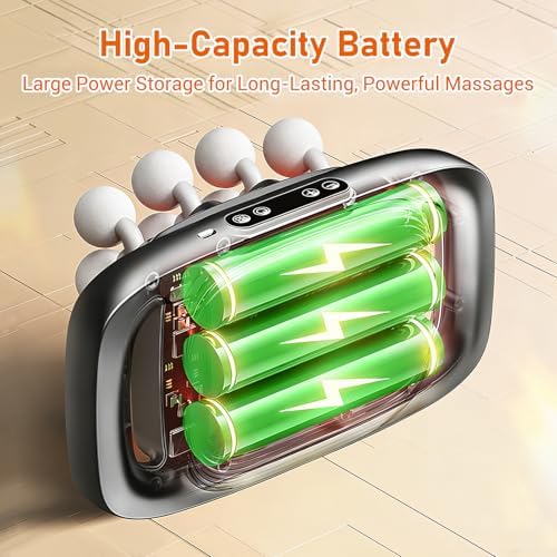 16-Head Massage Gun Set for Deep Tissue Massage, 3 Modes - Image 6
