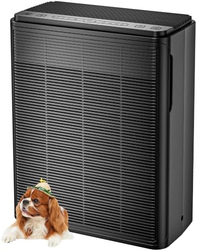 Air Purifiers for Home Large Room Up to 2000 Ft² with Washable Filters, AIUZLK H13 HEPA Filter,Bedroom Air Purifier for Pet,Air Cleaner for Smoke Pet Hair Dander Odor,P260 by AIUZLK