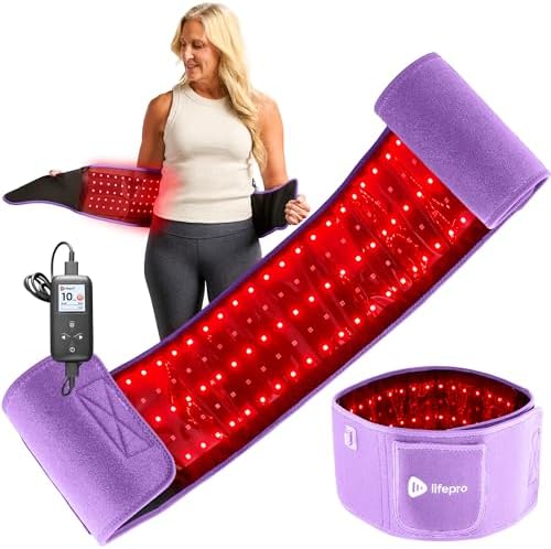 Lifepro Allevared Red Light Therapy Belt -105 Triple Chip LED Belt by Unknown
